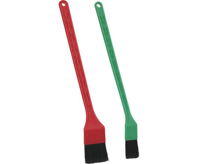 Vikan Transport Set Kwasten 2 Stuks Rood En Groen