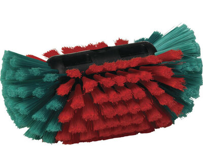 Vikan Transport Waterdoorlatende Velgborstel 240mm Rood/Groen