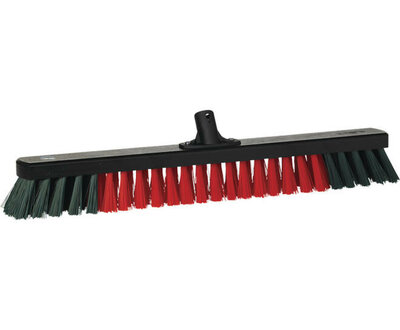 Vikan Transport Bezem Hard 65.0cm Rood/Groen