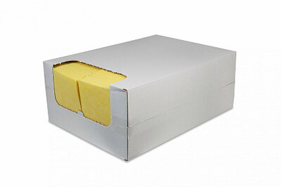 Wecoline sopdoeken/reinigingsdoeken KD 135 gr/m2 nonwoven 200 stuks  geel