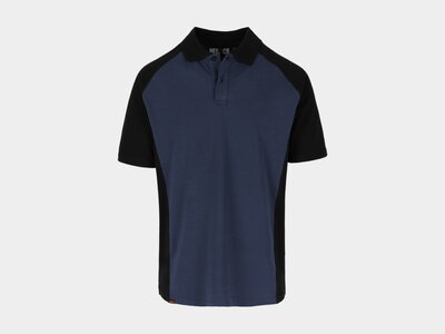 Herock BRABO Tweekleurig polo met korte mouwen Navy/Zwart