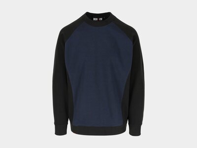 Herock BORIS Tweekleurig Sweater Navy/Zwart