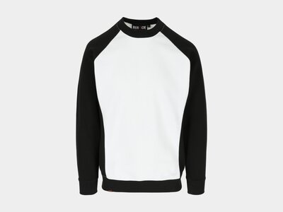 Herock BORIS Tweekleurig Sweater Wit/Zwart