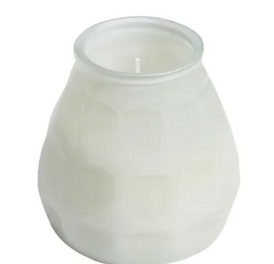 Bolsius Terraskaarsen Twilight Wit ds.12 stuks - 70 uur