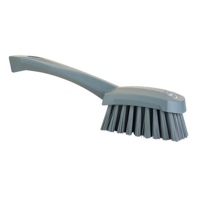 Vikan Harde Afwasborstel Met Korte Steel 270mm Grijs