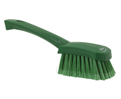 Vikan Zachte/Gespleten Afwasborstel Met Korte Steel 270mm Groen