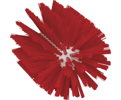 Vikan Steelmodel Pijpborstel Medium Ø103, 170mm Rood
