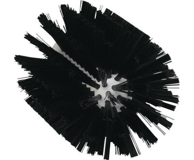 Vikan Steelmodel Pijpborstel Medium Ø103, 170mm Zwart
