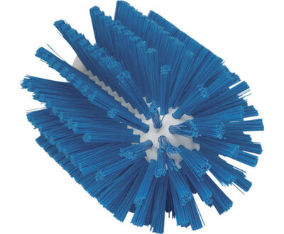 Vikan Steelmodel Pijpborstel Medium Ø90, 160mm Blauw