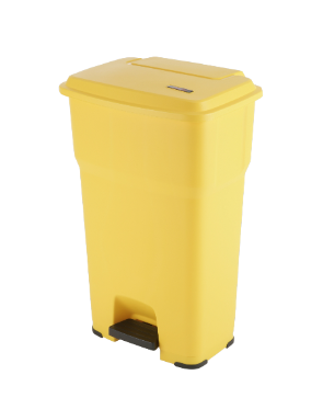 Vileda HERA Pedal Bin 85l - Geel