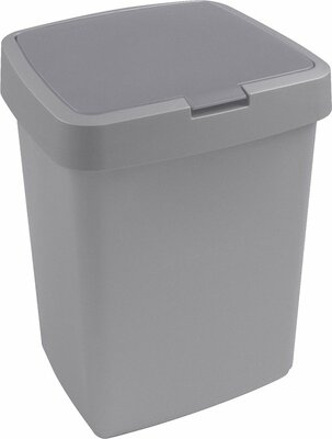 Sunware Delta prullenbak klep 10L grijs