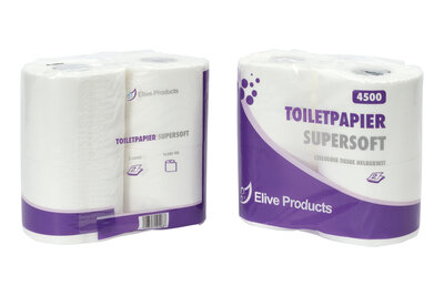 Elive Toiletpapier 10x4 rol 2 lgs. cellulose