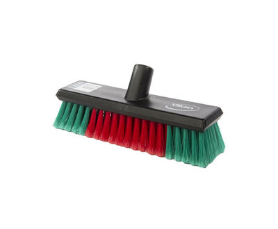 Vikan Transport Waterdoorlatende Autowasborstel 280mm Rood/Groen