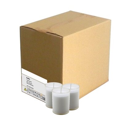 Blanco Bolsius refills doos 80 stuks - 24uur