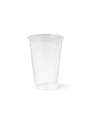 Plastic drinkbeker transparant 200ml - ds. 3000 stuks 