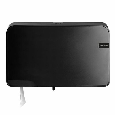 Elive line 3 duo mini jumbodispenser kunststof zwart