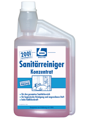 Becher sanitairreiniger concentraat 1 L