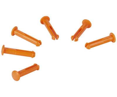 Vikan 6 x Pin Reserveonderdeel Voor De 1011 en 1013 Oranje