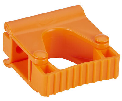 Vikan Hygiëne Klem voor Hi-Flex Wandhouder 82mm Oranje