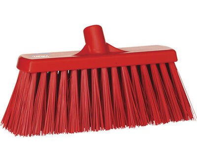 Vikan Zeer Harde Bezem Rood 330mm