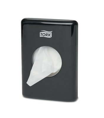 Tork Hygiënezakjes Dispenser zwart kunststof Elevation-Line, B5, per stuk