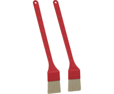 Vikan Medium Hittebestendige PEEK Toastborstel 2st 395mm Rood