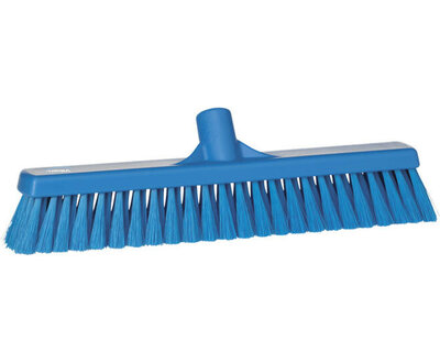 Vikan Hygiëne Bezem Zacht Blauw 410mm