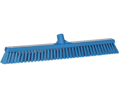 Vikan Combi-Bezem Hard /Zacht Blauw 610mm