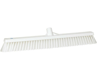 Vikan Combi-Bezem Hard /Zacht Wit 610mm