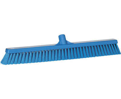 Vikan Brede Zachte Bezem Blauw 610mm