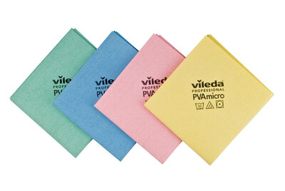 Vileda PVA Micro doekjes Rood pakje 5 st.