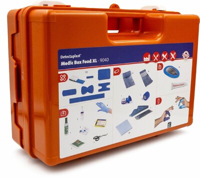 Detectaplast Medic Box Food XL incl. Inhoud